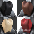 Comfortable car neck rest pillow breathable lumbar pillow